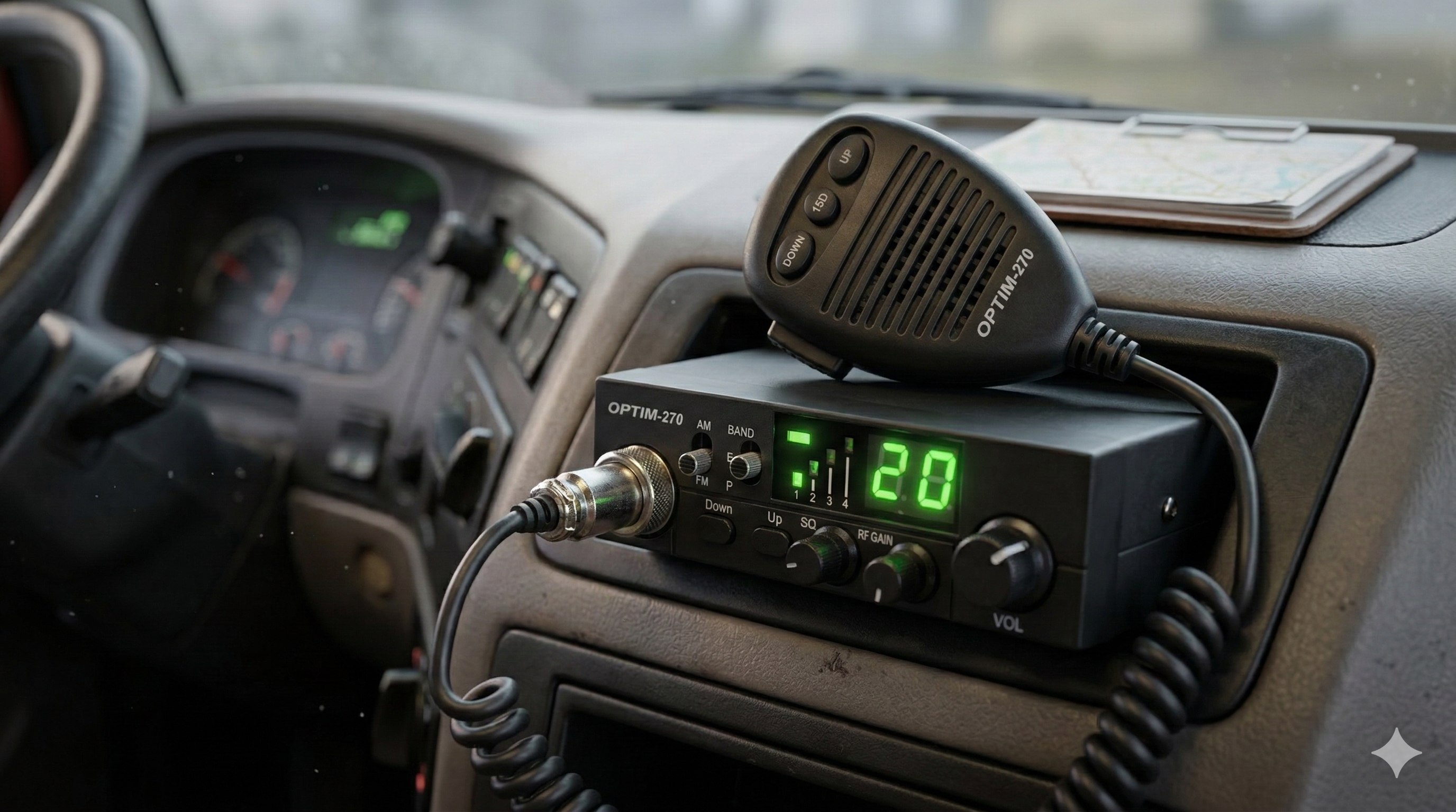 Си-Би рация 27 МГц в автомобиле